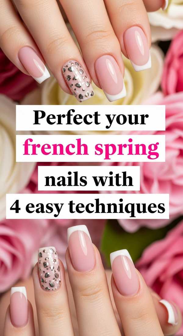 Perfect Your French Spring Nails With 4 Easy Techniques 69fb987d63ae7