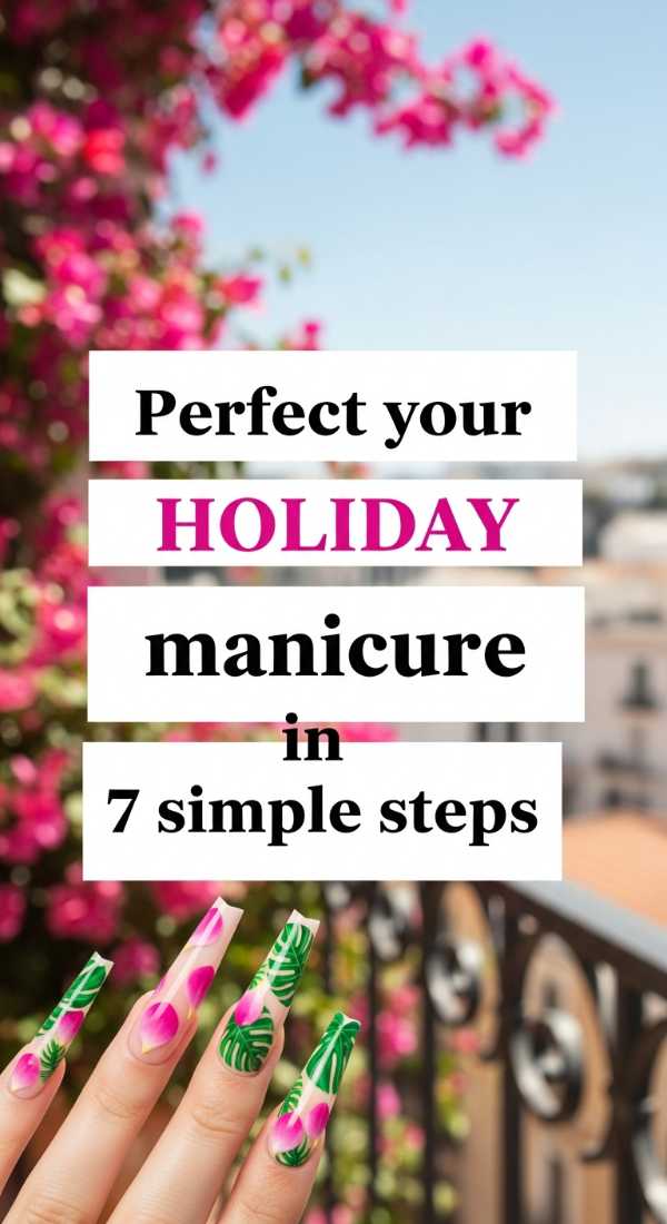 Sunkissed Style: The Must-Have Summer Nail Colors for June Perfect Your Holiday Manicure In 7 Simple Steps 6a0f0dc3e3f4f