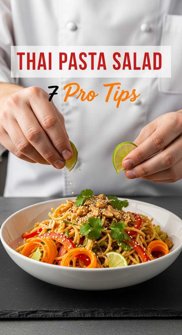 Perfect Your Thai Pasta Salad Using 7 Pro Tips 6a045ab683314