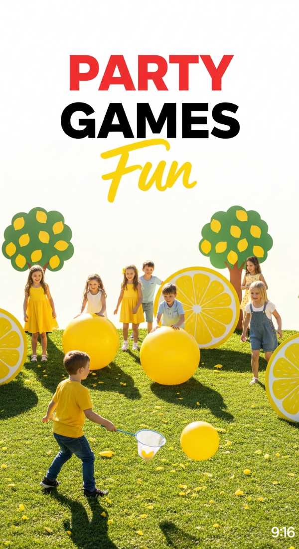 Zest for Life: The Ultimate Inspiration for a Bright Lemon Celebration Plan 3 Fun Lemon Party Games For Kids 6a0031c2bfd46