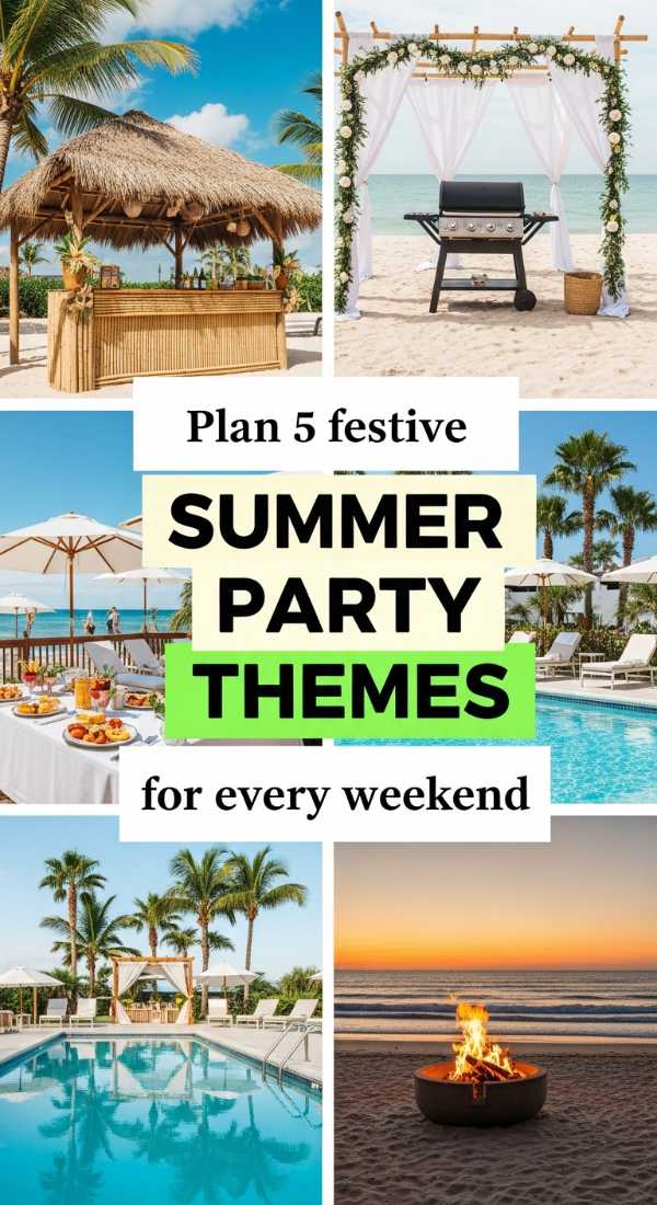 Plan 5 Festive Summer Party Themes For Every Weekend 69f8716272ada