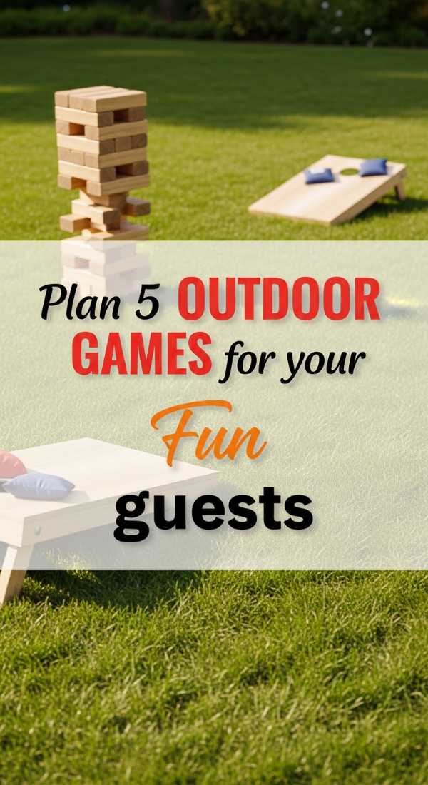 Plan 5 Outdoor Games For Your Guests 69faead8c0078