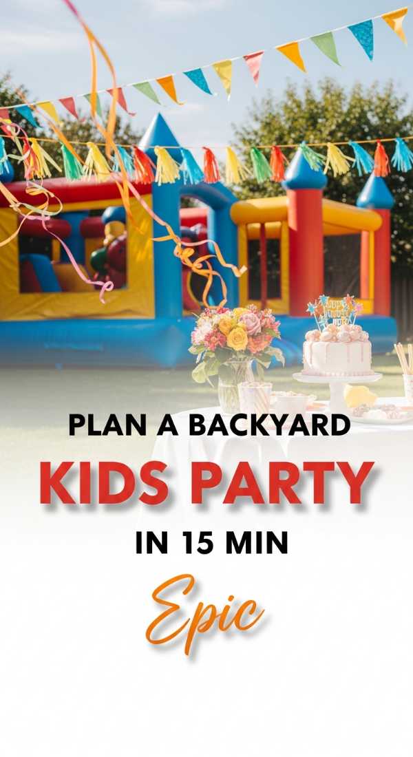 Plan A Backyard Birthday Party For Kids In 15 Minutes 6a157b024cb0e