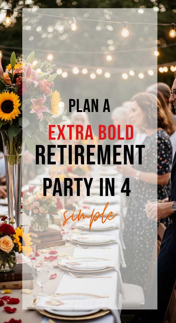 Plan A Retirement Party In 4 Simple Steps 69f721f7e4256