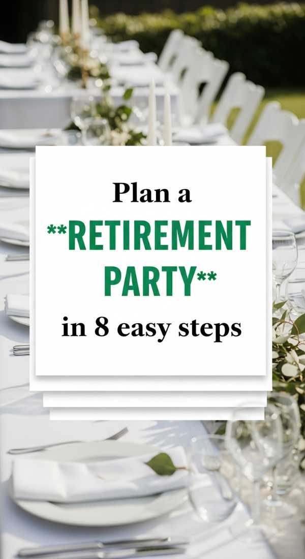 Plan A Retirement Party In 8 Easy Steps 6a00568abe9b2