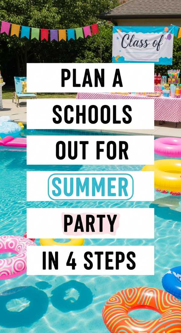 Plan A Schools Out For Summer Party In 4 Steps 6a0deeee1e92c