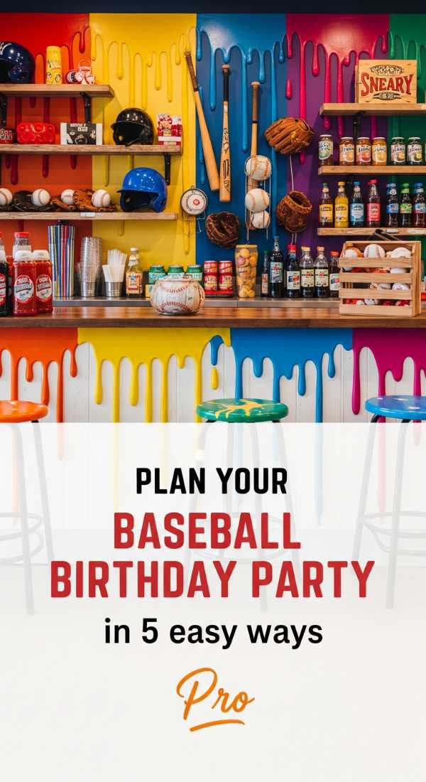 Plan Your Baseball Birthday Party In 5 Easy Ways 69fc2adc0e290
