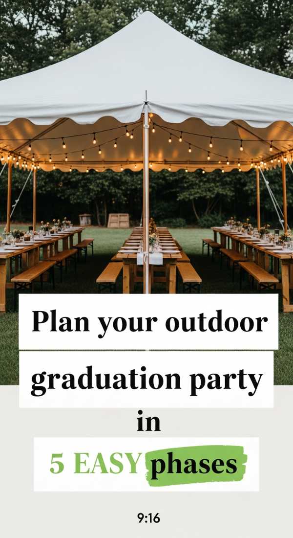 Plan Your Outdoor Graduation Party In 5 Easy Phases 6a057db33d857