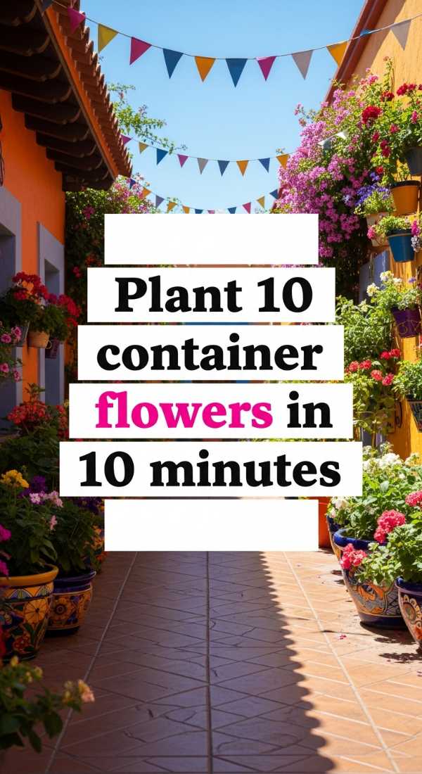 Plant 10 Container Flowers In 10 Minutes 69f4858c81456