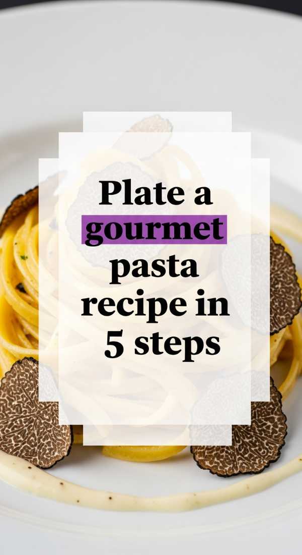 Plate A Gourmet Pasta Recipe In 5 Steps 6a041bff76d5a