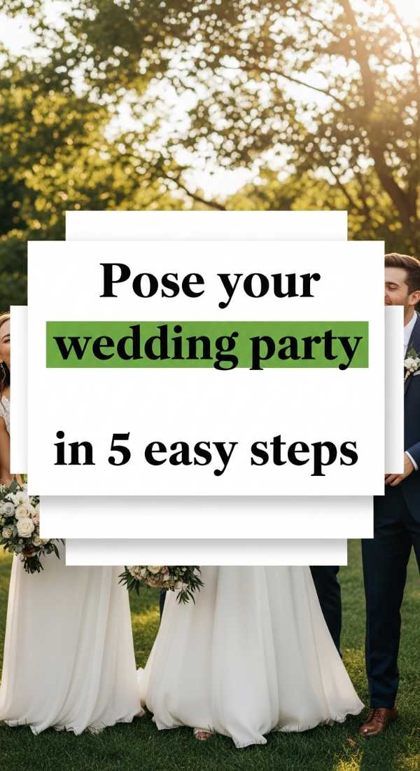 Pose Your Wedding Party In 5 Easy Steps 69fc2d5f17e20