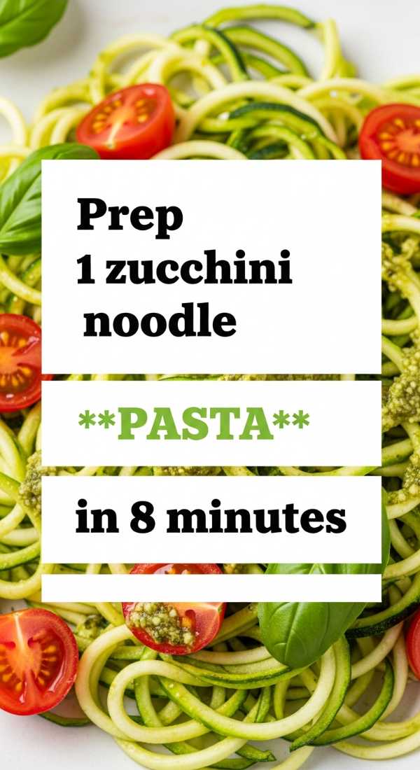 Prep 1 Zucchini Noodle Pasta In 8 Minutes 6a001a9649c47