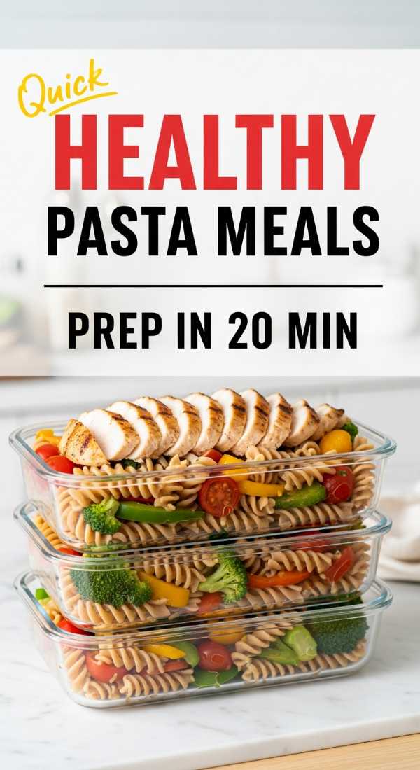 Prep 5 Days Of Healthy Pasta In 20 Minutes 6a044b0f10402