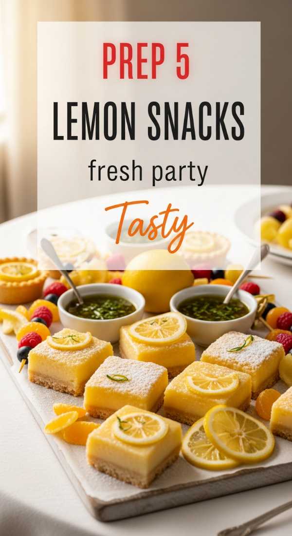 Prep 5 Fresh Lemon Party Snacks Easily 69f86c691643f