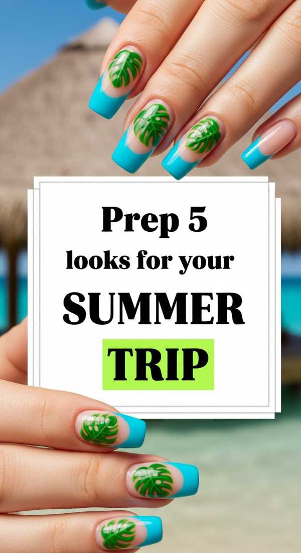Sun-Kissed Styles: The Top June Nail Art Trends You Need to Try Prep 5 Looks For Your Summer Trip 6a0f0db9b4d0e
