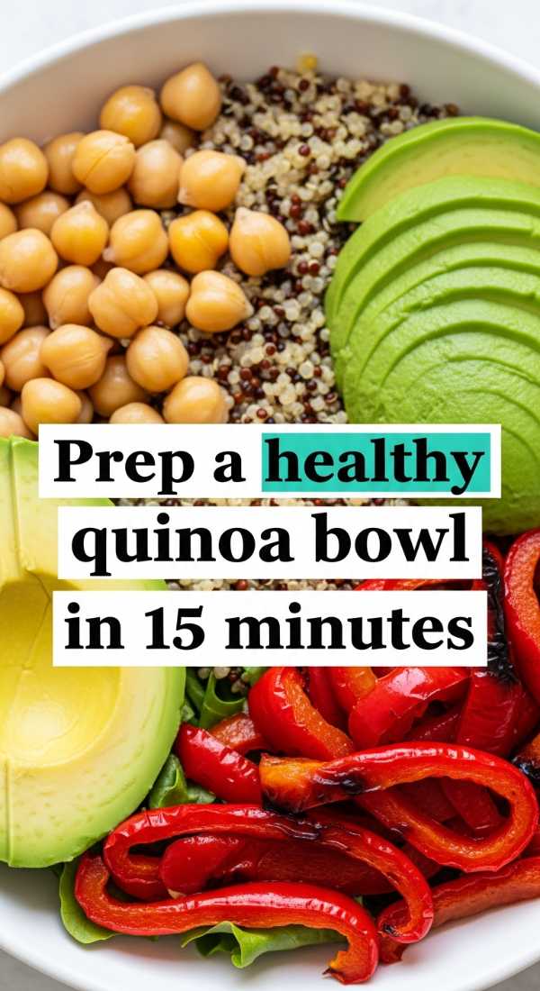 Bold Colors and Fresh Vibes: The Ultimate Summer Kitchen Makeover Prep A Healthy Quinoa Bowl In 15 Minutes 69fc191a8fbf3