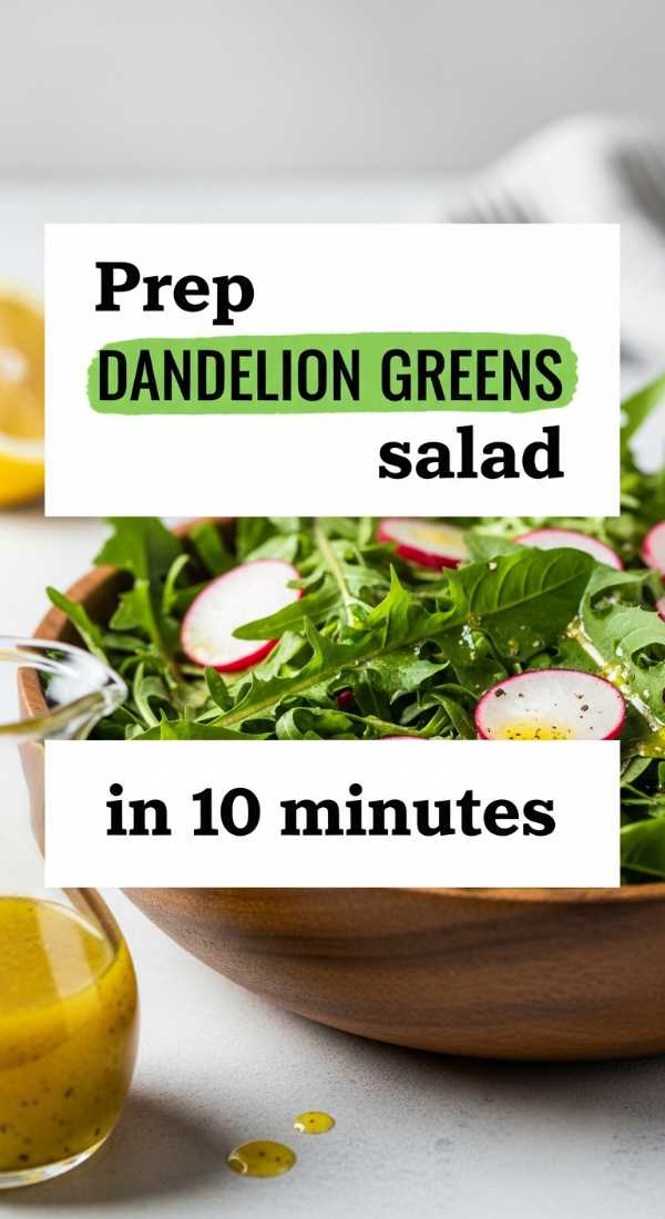 Prep Dandelion Greens Salad In 10 Minutes 69f47a0459f42