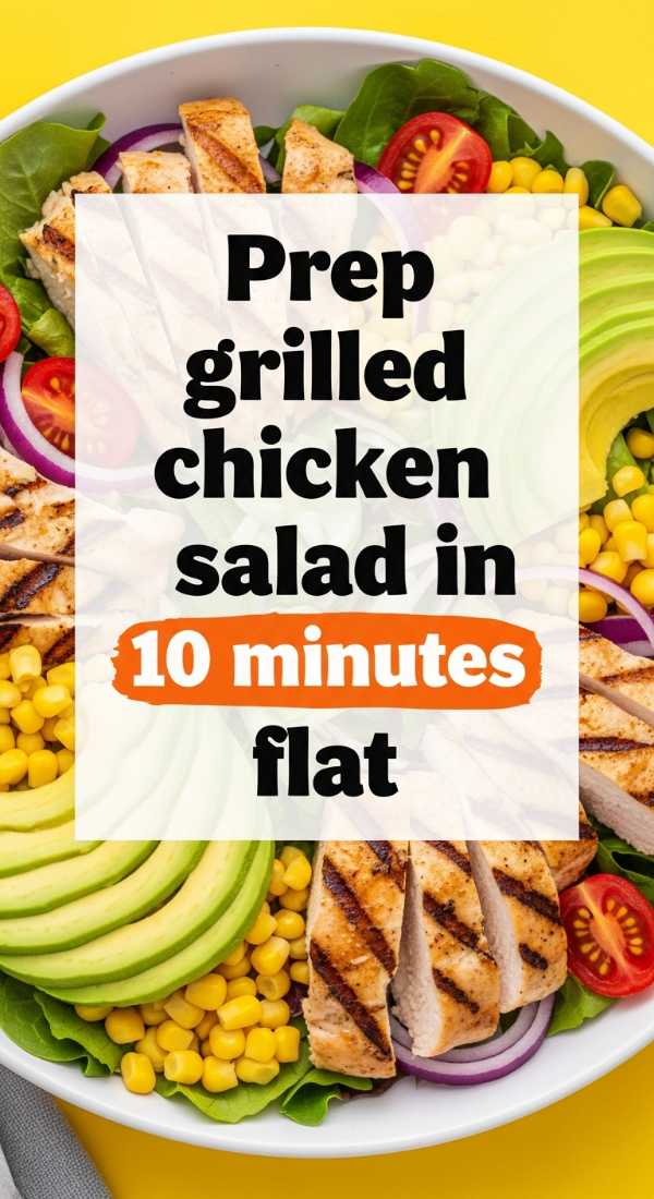 Prep Grilled Chicken Salad In 10 Minutes Flat 69f6fe03a8d58