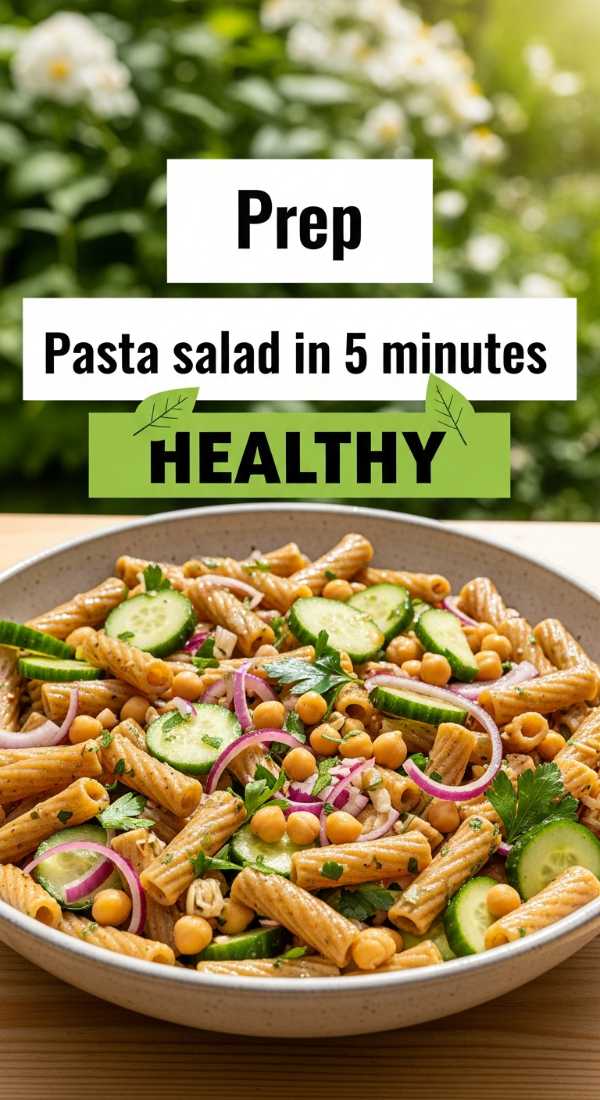 Carb Heaven: The Definitive Collection of Mouthwatering Pasta Prep Healthy Pasta Salad In 5 Minutes 6a1098ba3c52b
