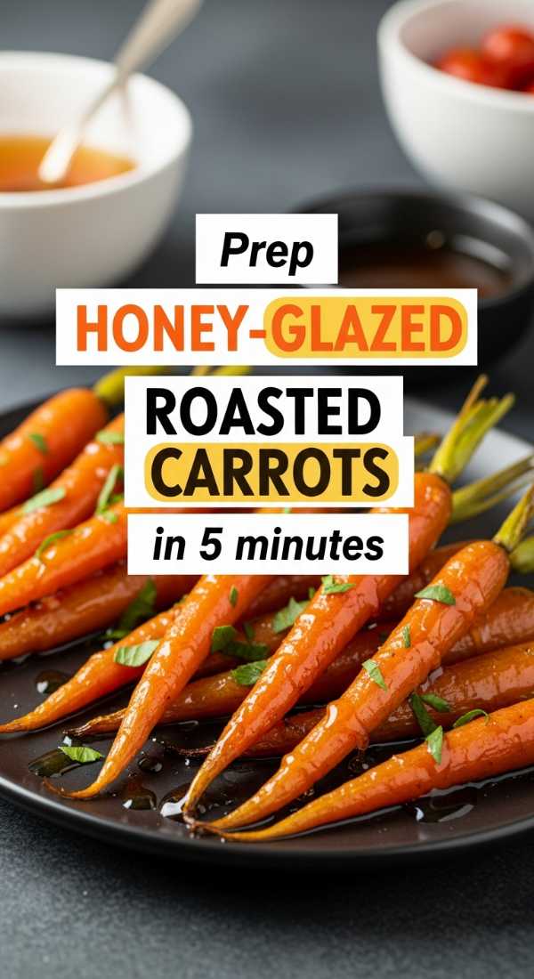Prep Honey Glazed Roasted Carrots In 5 Minutes 6a1098da80fac