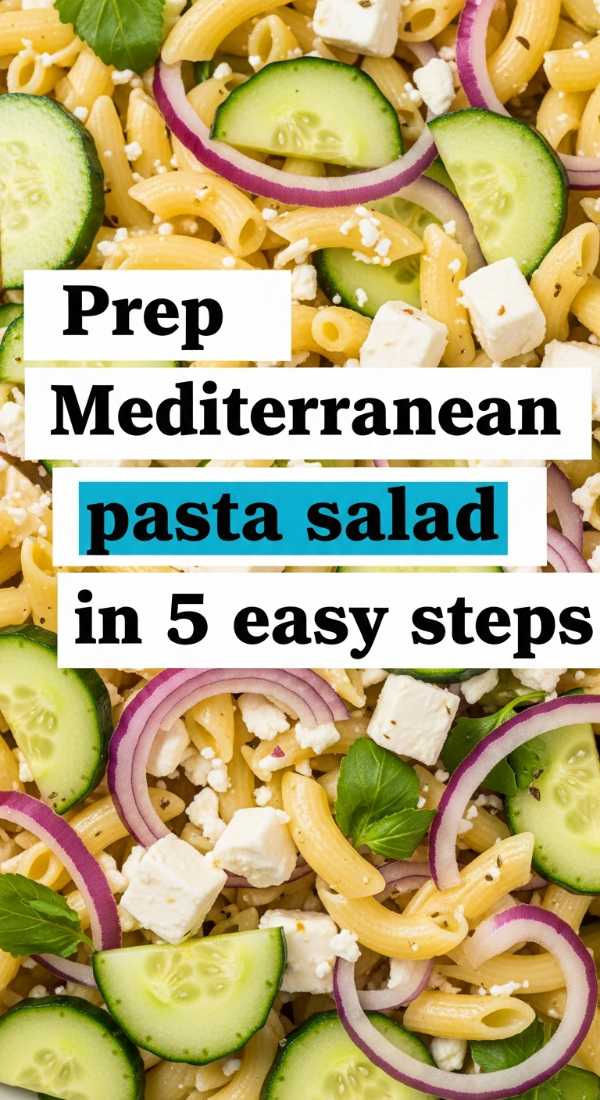 Prep Mediterranean Pasta Salad In 5 Easy Steps 6a041684ef81d