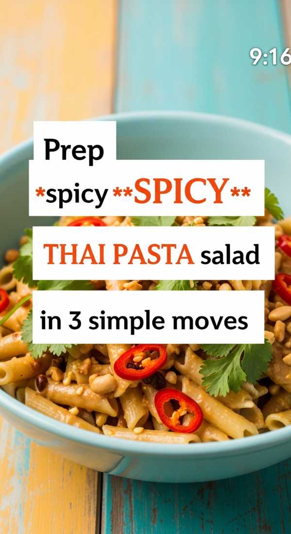 Prep Spicy Thai Pasta Salad In 3 Simple Moves 6a1097cdb2598