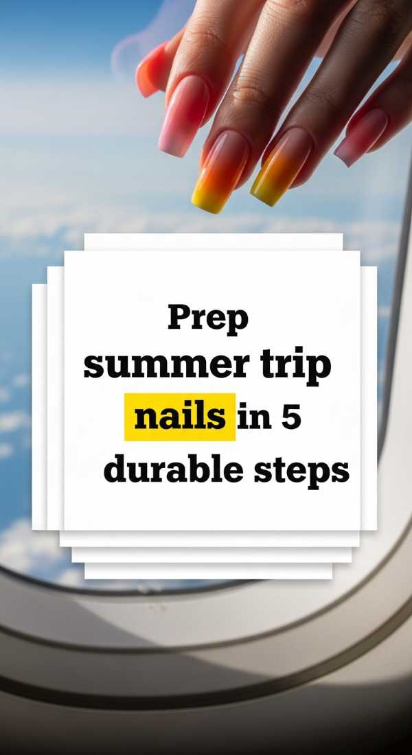 Summer State of Mind: June's Most Viral Nail Trends Revealed Prep Summer Trip Nails In 5 Durable Steps 6a0f0dcbd0a72