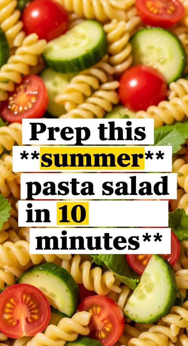 Prep This Summer Pasta Salad In 10 Minutes 6a04167d52147