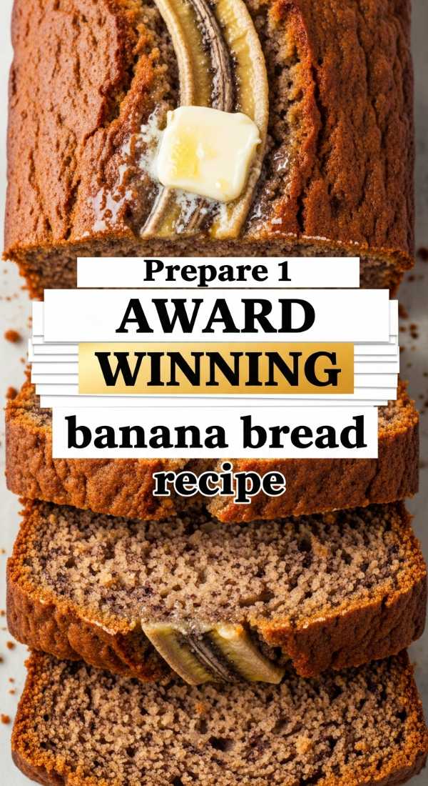Prepare 1 Award Winning Banana Bread Recipe 6a10952638c8f