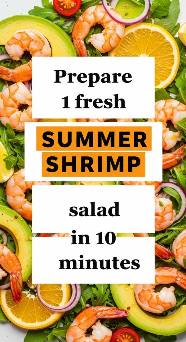 Prepare 1 Fresh Summer Shrimp Salad In 10 Minutes 69fd8aafe2442
