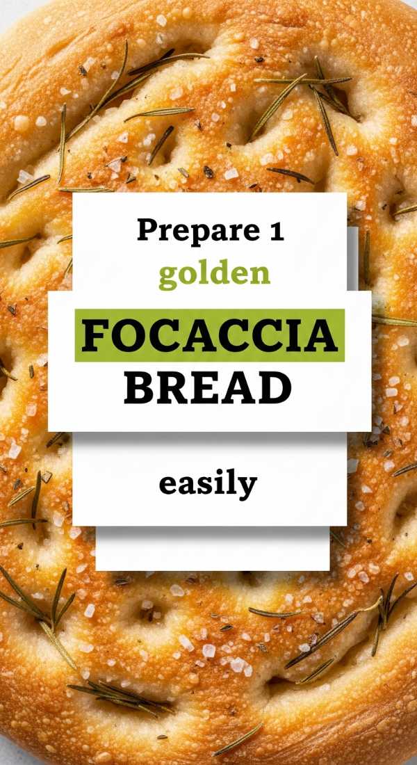 Prepare 1 Golden Focaccia Bread Easily 6a017da9d384e