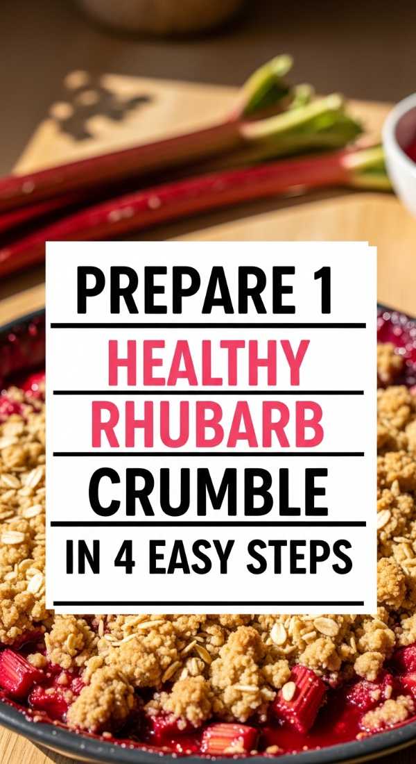 Prepare 1 Healthy Rhubarb Crumble In 4 Easy Steps 6a06fe9d8d42f