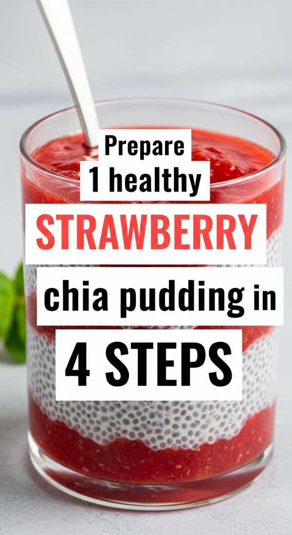 Eat the Rainbow: 10 Vibrant Breakfast Bowls to Fuel Your Day Prepare 1 Healthy Strawberry Chia Pudding In 4 Steps 69f6fe0b8d76f