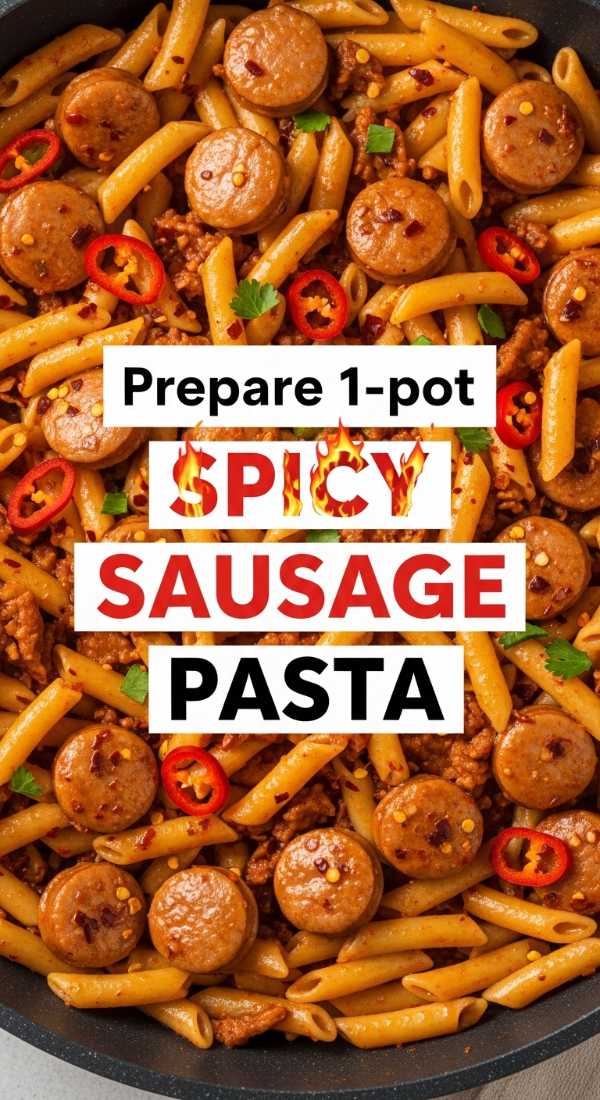 Prepare 1 Pot Spicy Sausage Pasta 6a00105374582