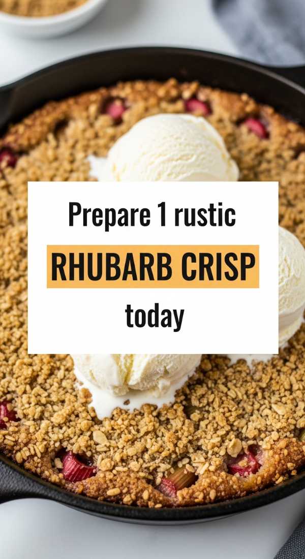 Prepare 1 Rustic Rhubarb Crisp Today 69fd8cbf49cf3