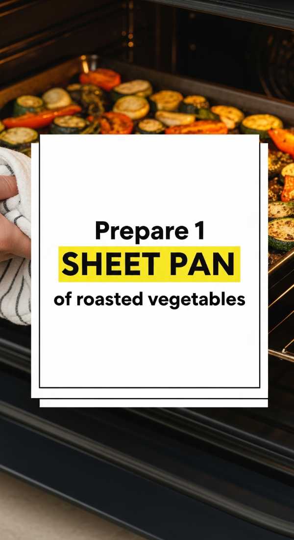 Prepare 1 Sheet Pan Of Roasted Vegetables 6a04168e09cc2