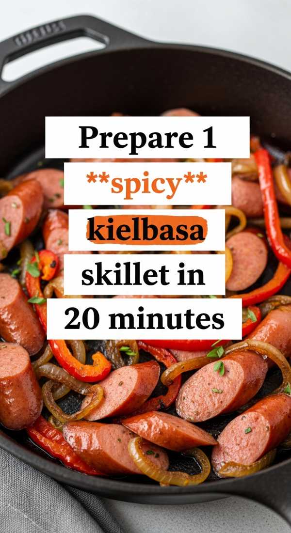 Prepare 1 Spicy Kielbasa Skillet In 20 Minutes 6a001aac3ac2b