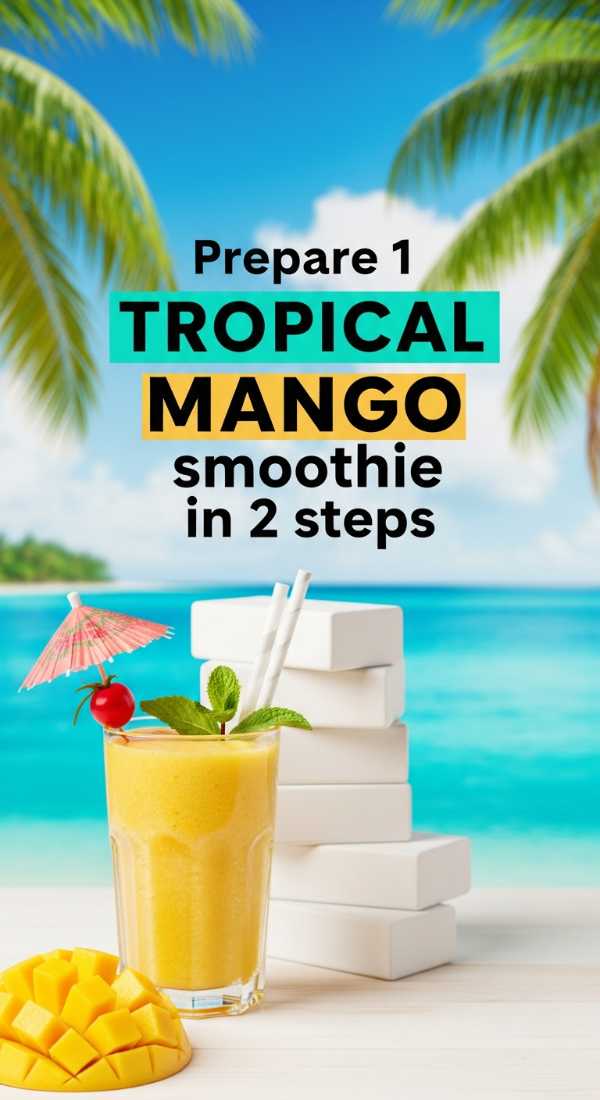 Prepare 1 Tropical Mango Smoothie In 2 Steps 69f47a0c7d529
