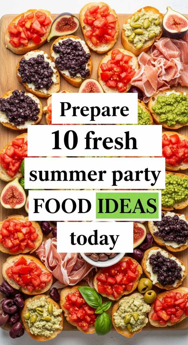 Prepare 10 Fresh Summer Party Food Ideas Today 6a0de762d1573