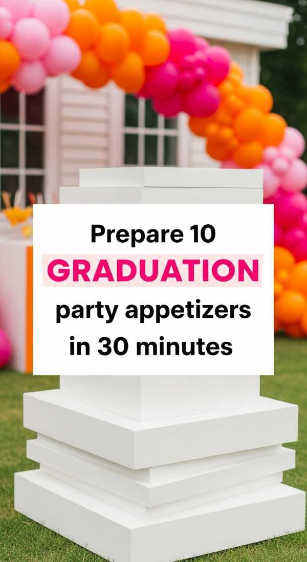 Prepare 10 Graduation Party Appetizers In 30 Minutes 6a031c22f1592