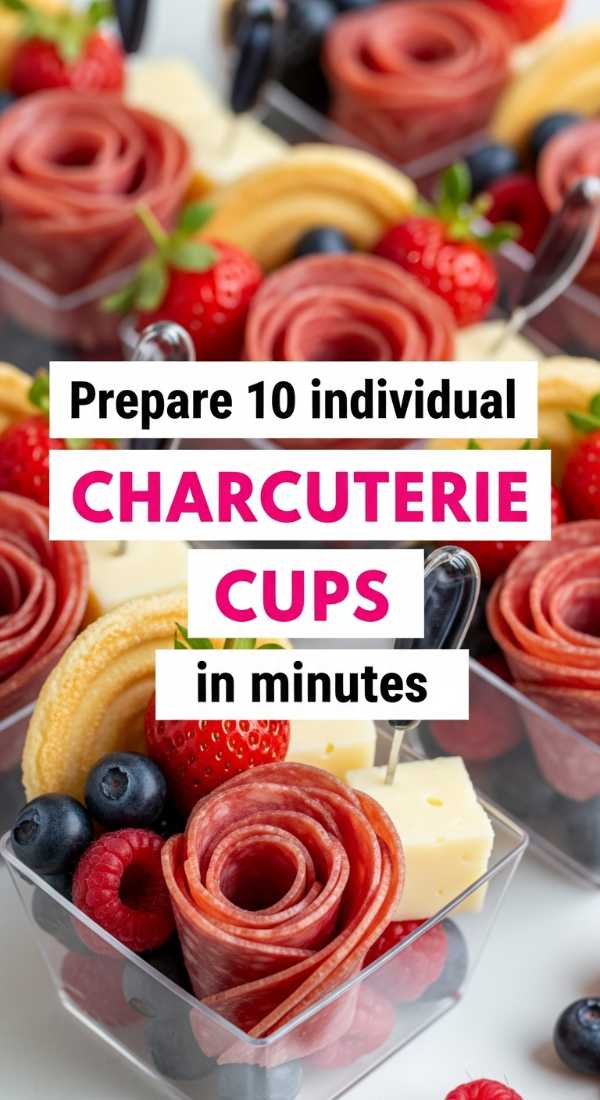 Prepare 10 Individual Charcuterie Cups In Minutes 69f47eeec9a4d