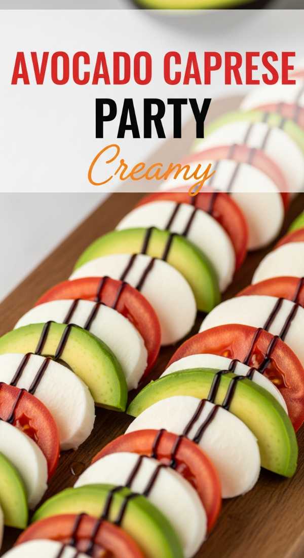 Prepare 10 Minute Avocado Caprese For Your Next Party 69fd78d2bb703