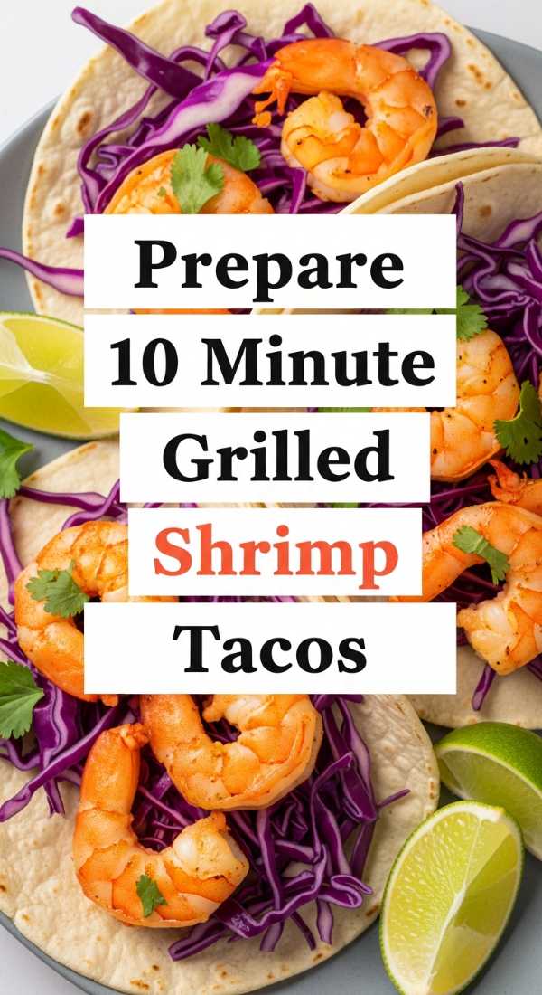 Prepare 10 Minute Grilled Shrimp Tacos 6a142941f1a3e