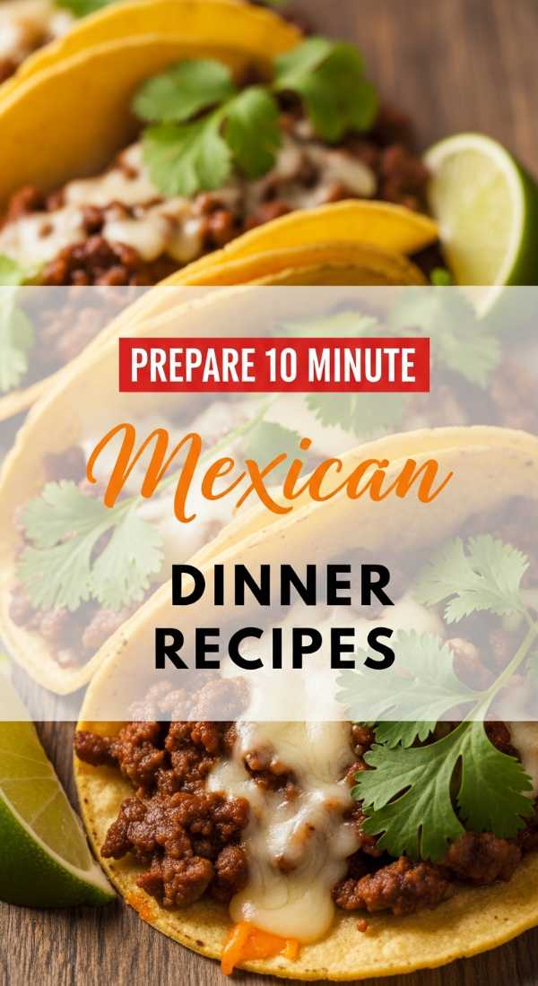 Prepare 10 Minute Mexican Dinner Recipes For The Family 6a044afb9d354