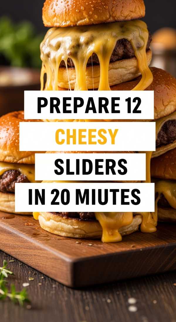 25 Irresistible Finger Foods That Will Wow Your Guests Prepare 12 Cheesy Sliders In 20 Minutes 6a14423f9ba05