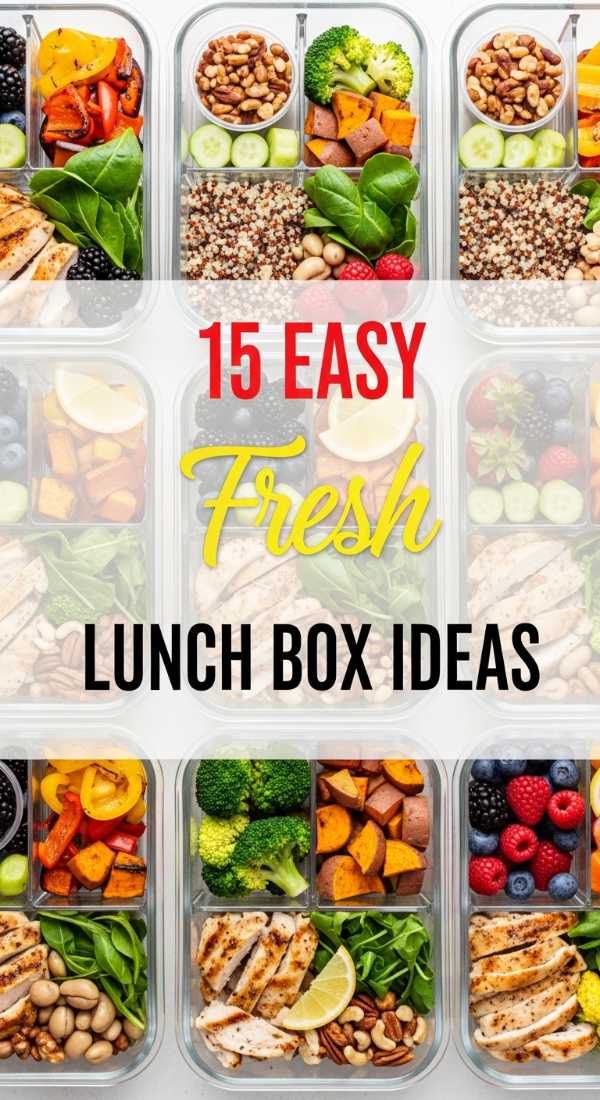 Prepare 15 Easy Lunch Box Cooking Ideas Today 6a045aa79e955