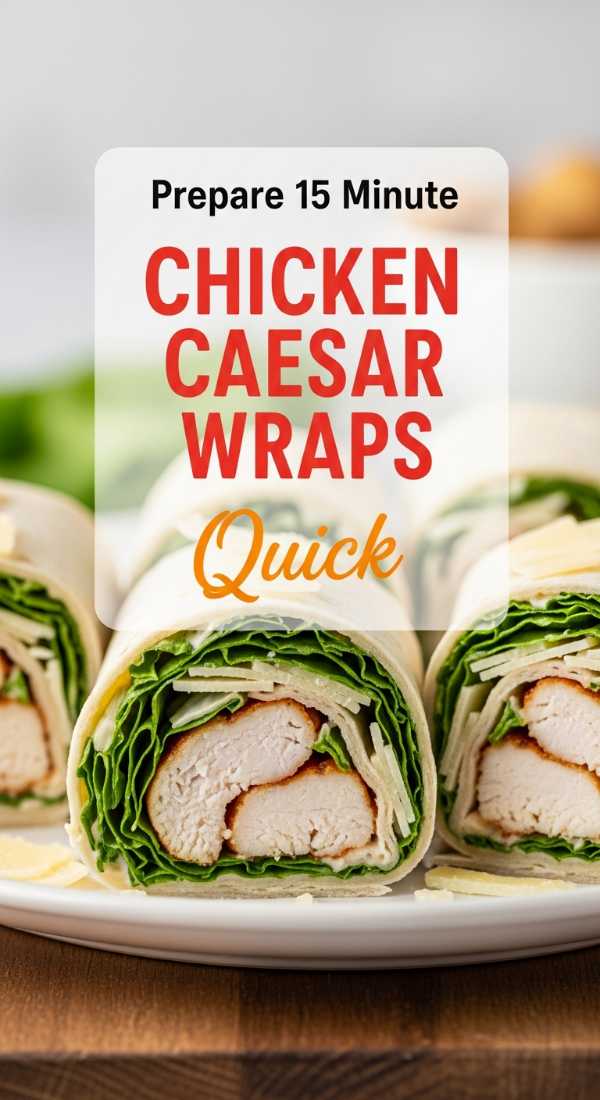 Sizzling Summer Eats: The Best Food and Drink Recipes of the Season Prepare 15 Minute Chicken Caesar Wraps For Lunch 69fd78ccd86dd