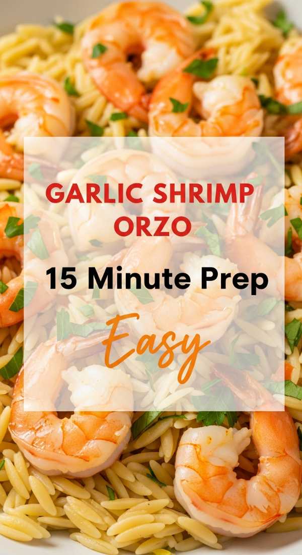 Prepare 15 Minute Garlic Shrimp Orzo In 5 Steps 69f5d52321d77