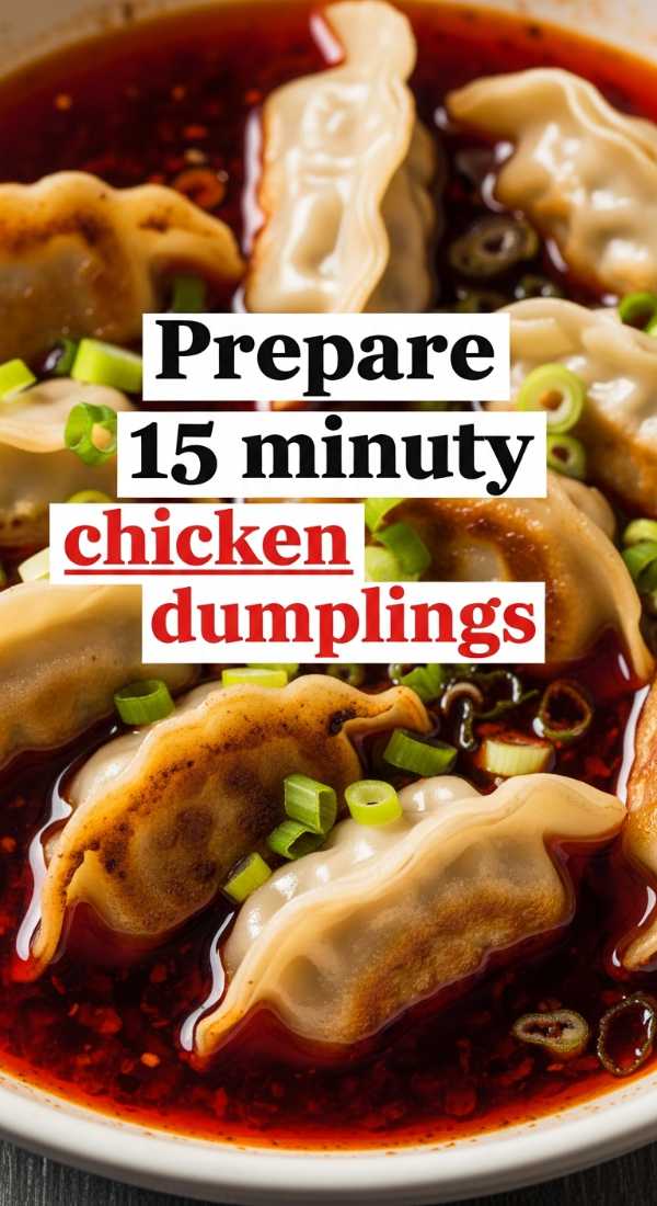 Prepare 15 Minute Spicy Chicken Dumplings 6a0170b2d41ed