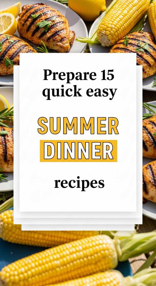 Prepare 15 Quick Easy Summer Dinner Recipes 6a06cdaaeb09d